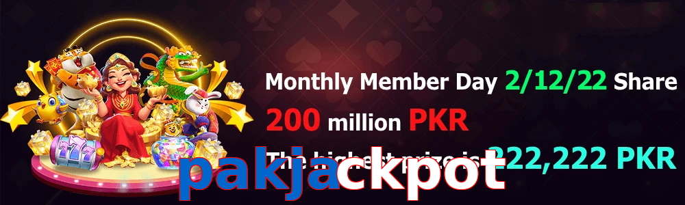Pakjackpot game feature